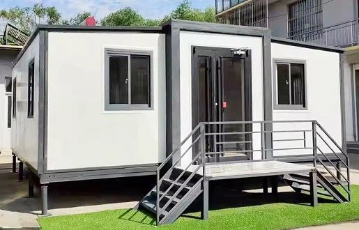 Razširljiva kontejnerska hiša